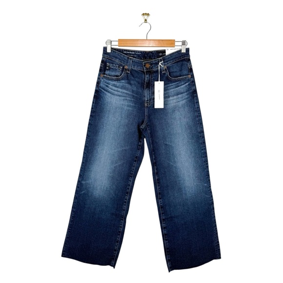 AG Saige Wide Leg Crop Jeans  Enigma Sz 26 NWT - Picture 2 of 14